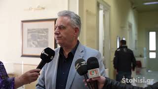 Δηλώσεις Αθανάσιου Καβαδά και Χαράλαμπ[ου Αθανασίου μετά την σύσκεψη για τον αφθώδη πυρετό