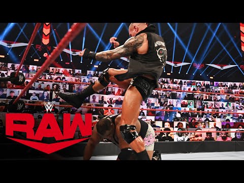 Randy Orton kicks Keith Lee in the skull: Raw, Sept. 21, 2020