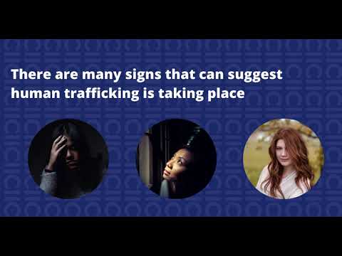 Know the signs of human trafficking - YouTube