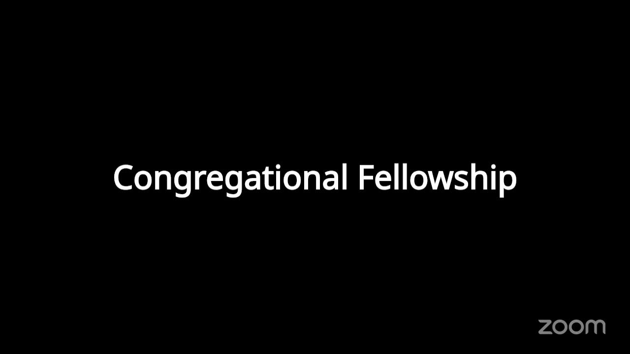 Congregational Fellowship's Personal Meeting Room