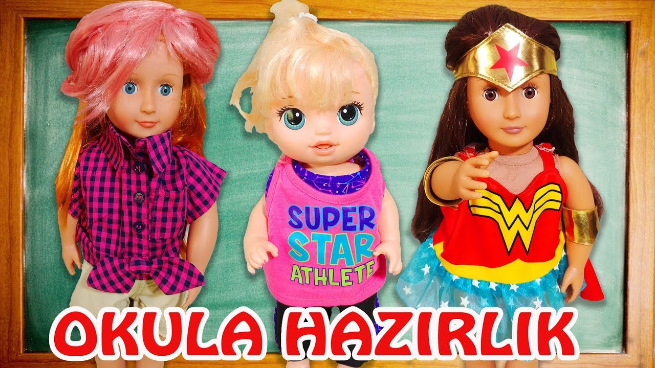 Baby Alive Oyuncak Bebekler YENİ Kostüm Alışverişi Back To School