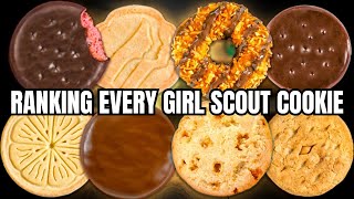 We Ranked EVERY Girl Scout Cookie | Taste Test and Food Review