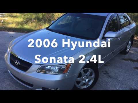 2006 Hyundai Sonata 2.4L Car Review For Sale
