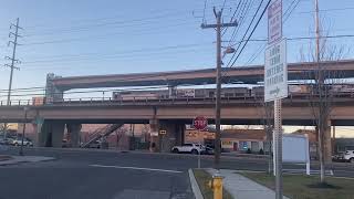 LIRR Kawasaki M9’s from Babylon to Penn Station with 10 cars.