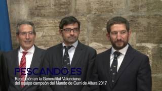 Recepcion en el Palau de la Generalitat