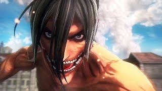 Attack On Titan Wings Of Freedom Trailer e3 2016