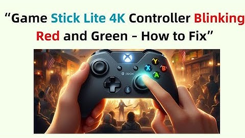 Fix Game Stick Lite 4K Controller Blinking Red & Green | Easy Connection Guide
