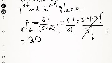 College Algebra 2 Permutations