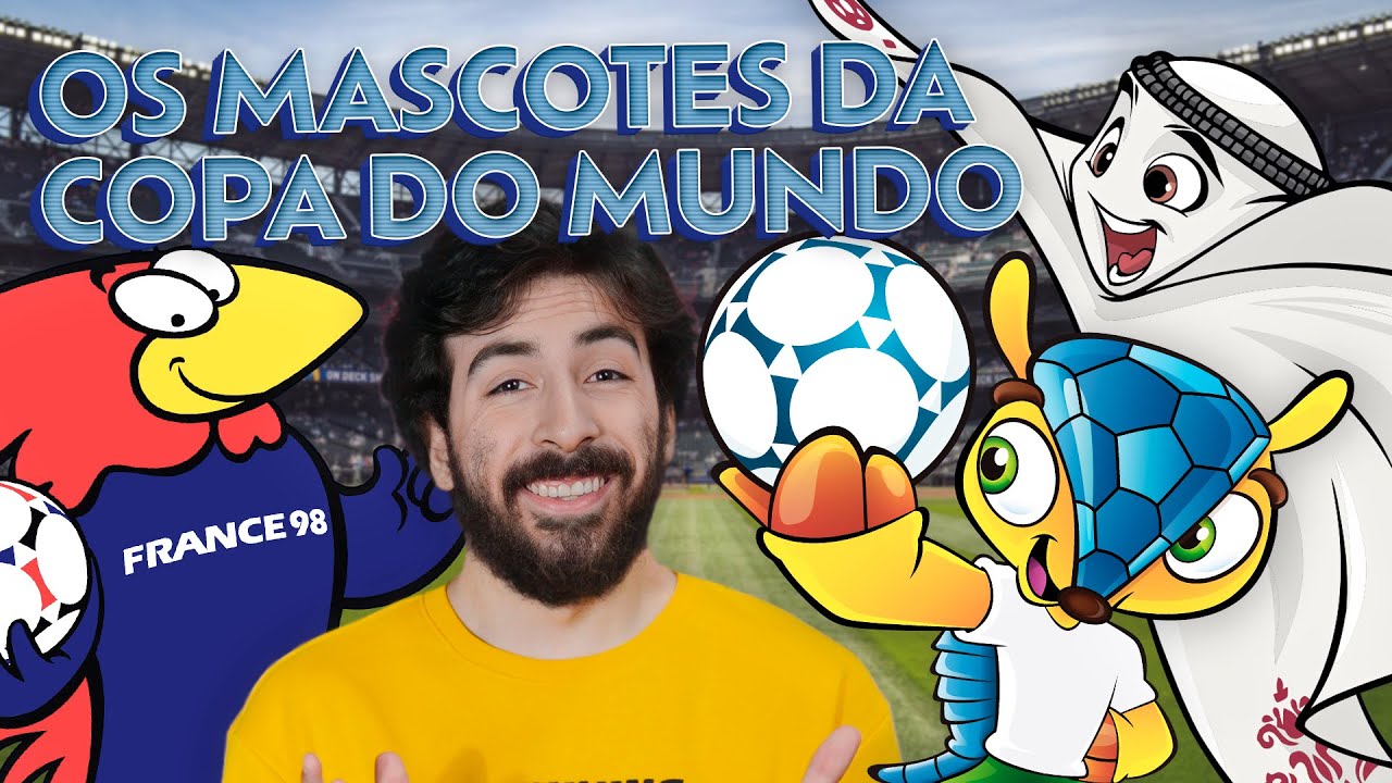 Mascotes da Copa do Mundo: relembre todos os personagens