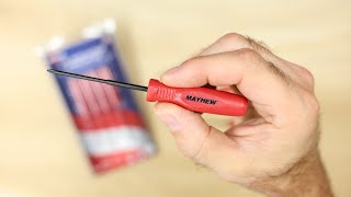 Mayhew Tools 4pc made in USA Micro Screwdrivers part no.#31021