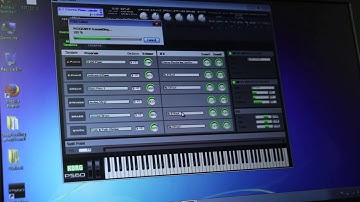 Korg PS60 -- Split Functionality
