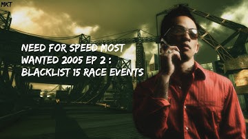 Need For Speed Most Wanted 2005 : Blacklist 15 Race Event