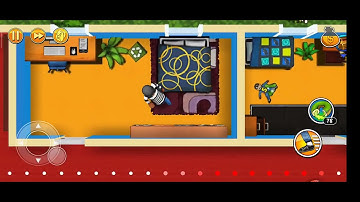 Robbery Bob: CHAPTER 1 - HIGH-RISE Level 6 , 100% iOS/Android Walkthrough