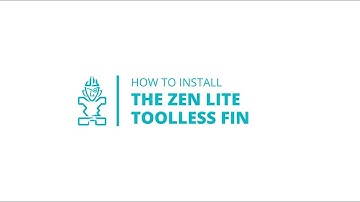 How to Install the Zen Lite Toolless Fin on SUP