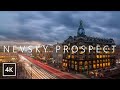 【4K】Nevsky Prospect, Saint Petersburg (City sounds) Walking in Saint Petersburg