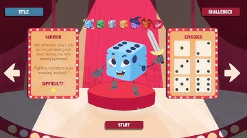 Fighting on Non-Boss as the Boss? || Dicey Dungeons Warrior Part 6