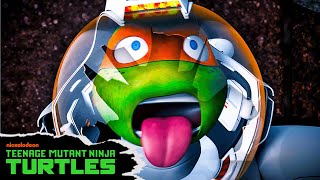 Ninja Turtles Become Astronauts! 🚀 | Full Scene | TMNT