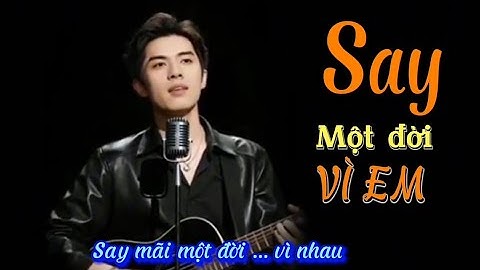 SAY MỘT ĐỜI VÌ EM/Ken Quách - HuongMyBông/ Nhạc Hot Tiktok Cover (Có phụ đề)
