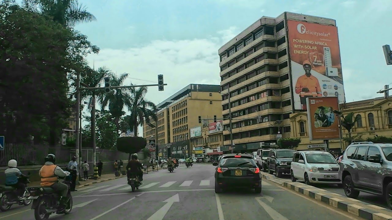 Центр Кампалы | Рынок Накасеро | Энтеббе Роуд