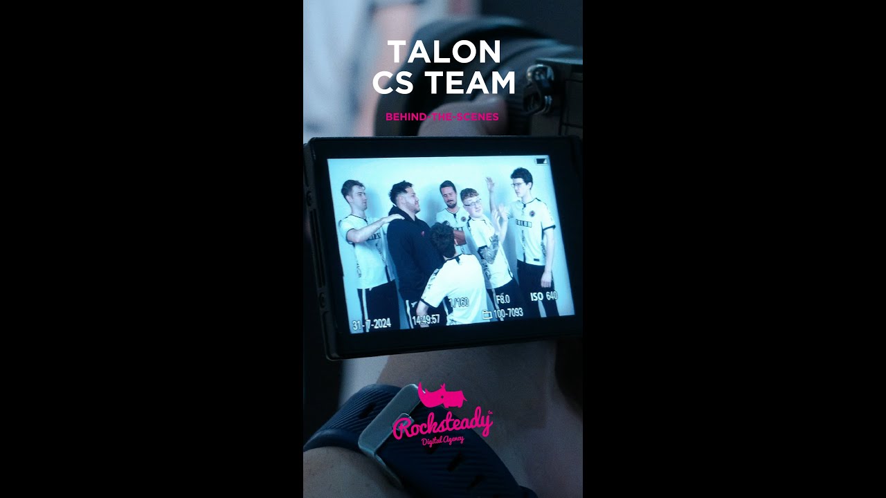 #shorts Photoshoot BTS - Talon Gaming CS Team 🎮