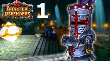 Great Multiplayer Tower Defense Game - Dungeon Defenders Walkthrough - Part 1 - The Deeper Well