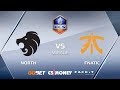 ECS Season 6 fnatic vs North, Virtus.pro vs North