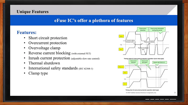 Protecting Circuitry with eFuse IC -- Toshiba and Mouser Electronics