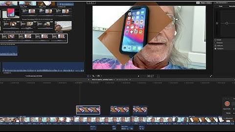 How to insert a clip inside a clip shrink, expand or tilt using transform function in Final Cut Pro
