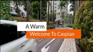A glimpse of Caspian condominium's facilities and an idyllic stroll within