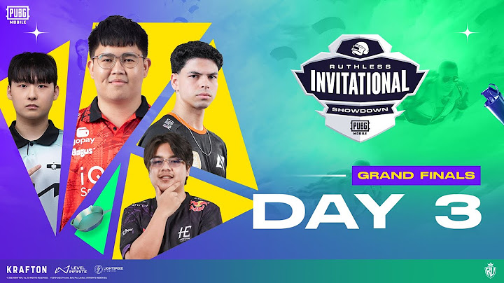 PUBG MOBILE RUTHLESS INVITATIONAL SHOWDOWN S11 |GRAND FINALS DAY 3| FT. #BTR #HORAA #VPE #A7 #4T #DX