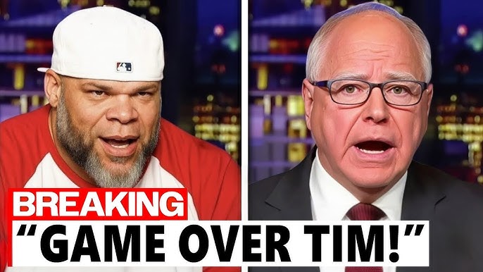 Tim Walz EXPLODES After Tyrus EXPOSES His DIRTY Secrets on LIVE TV! - YouTube