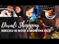 Diwali Shopping | Keechu Baby's 4 Month Celebration | Arjuna & divya Vlogs