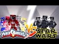 POWER RANGERS VS STAR WARS - Minecraft Challenge