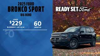 2025 Ford Bronco Sport Big Bend | Performance Ford | October 2025