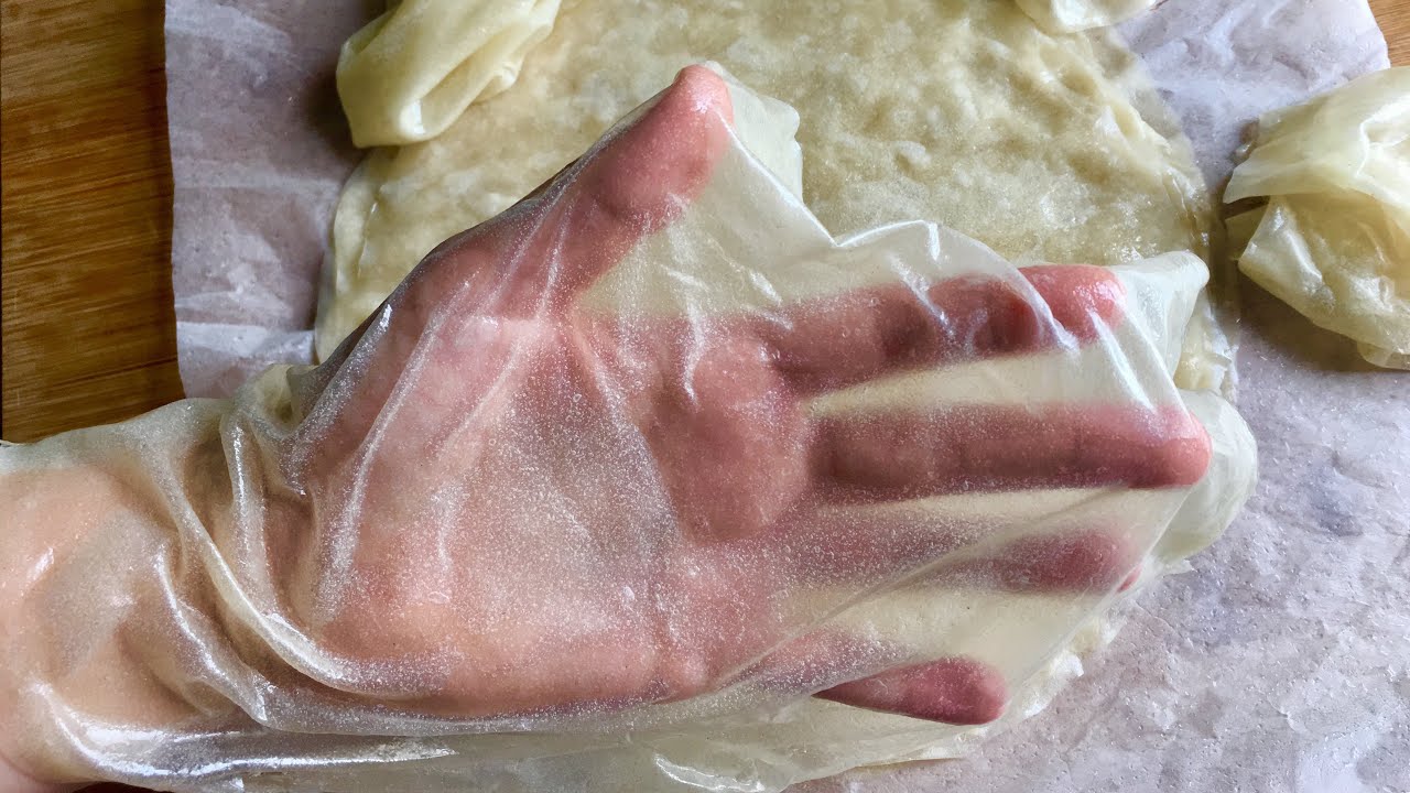 ورقة البسطيلة بعجينة التريد سهلة وناجحة