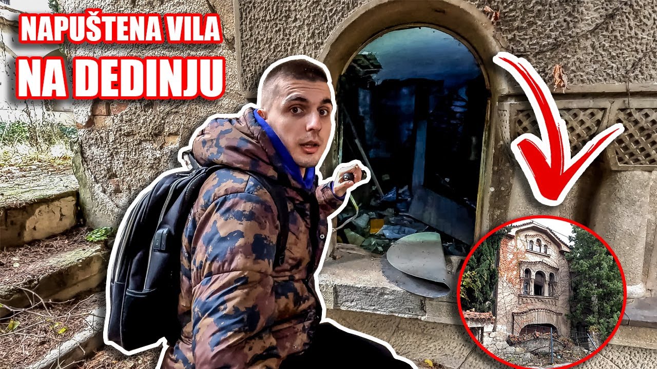 PRONAŠAO GODINAMA NAPUŠTENU VILU NA DEDINJU!?