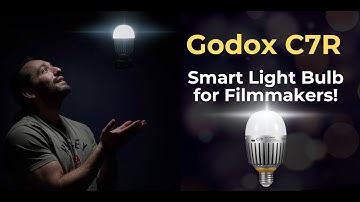 Godox C7R - Smart LED Light Bulb for Filmmaking!