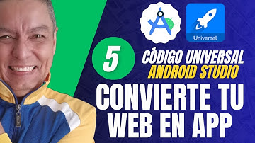Convertir sitio web en app móvil Código de Android Studio Universal  Full Multi-Purpose Android App