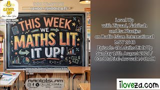 Level Up: Episode 49 Maths Lit It Up #LevelUp #iloveza❤️🇿🇦 #AfterFajrGrind
