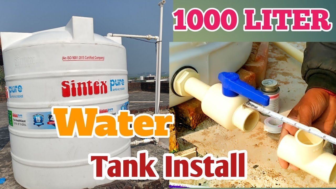 1000-liter-water-tank-installation-in-house-rahul-vlogs9554-plambing