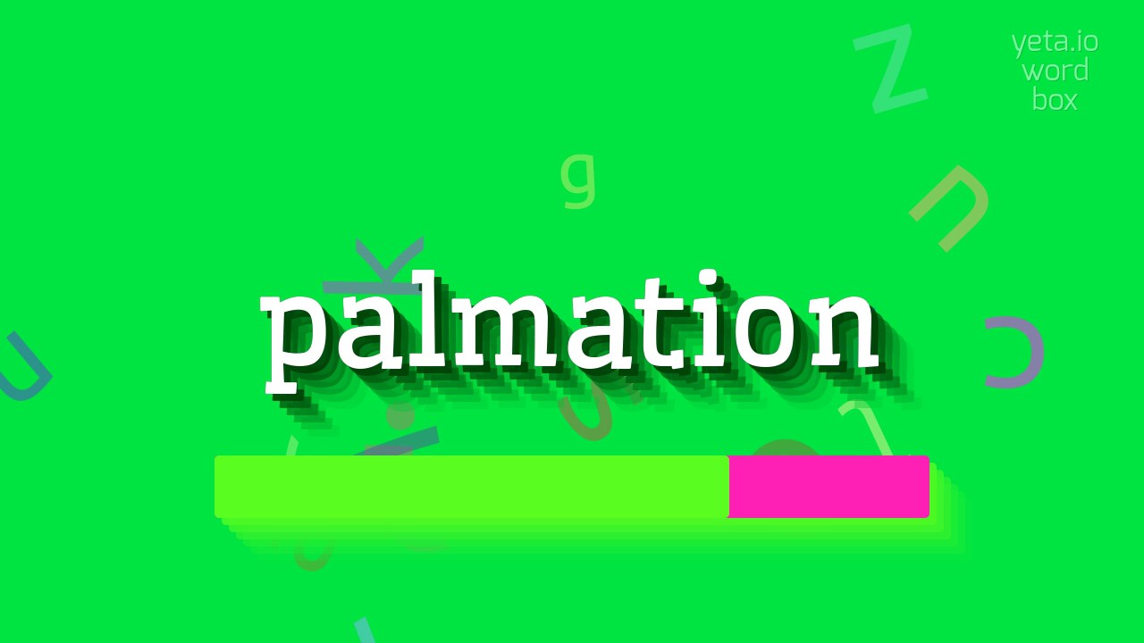 How to say "palmation"! (High Quality Voices)
