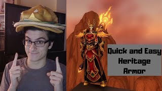 How to Quickly Get Exalted With Silvermoon/Ironforge For Your Heritage Armor.