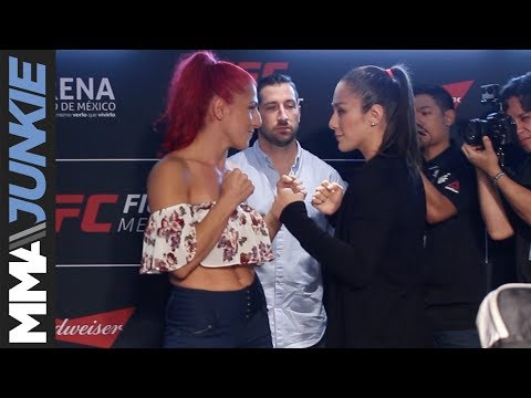 UFC Fight Night 114 media day face-offs