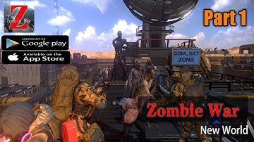Zombie War:New World - Gameplay Walkthrough Part 1/ First look / Intro (Android/iOS) (no commentary)