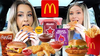 Trying NEW McDonald's Mambo Sauce and Sweet & Spicy Jam on Everything! Mukbang