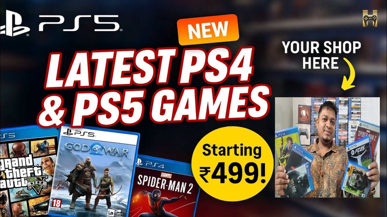๐ฎ Latest PS4 & PS5 Games at Best Prices โ Only at HSGamer! ๐ฅ