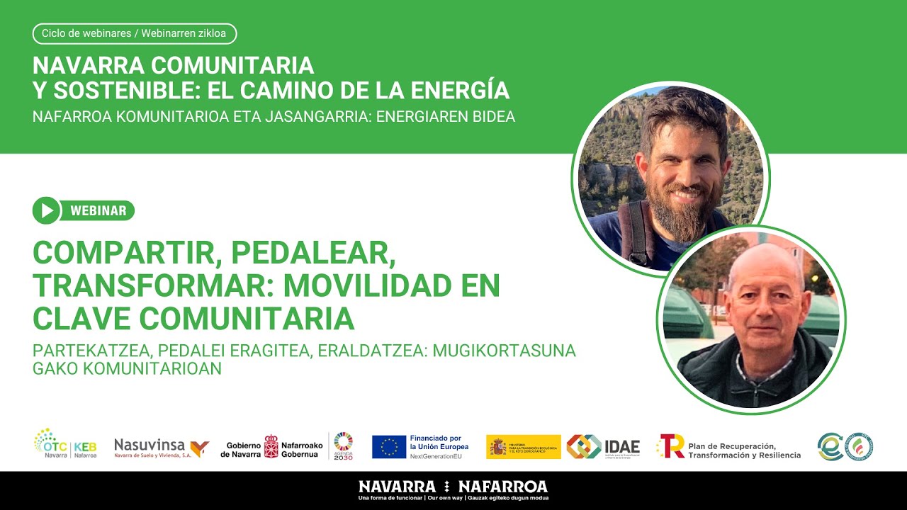 Webinar 5 | Compartir, pedalear, transformar: movilidad en clave comunitaria
