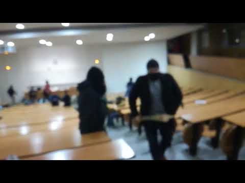 მონპელიეს სამართლის უნივერსიტეტში სტუდენტების აქცია ხელკეტებით დაარბიეს