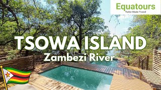 Tsowa Safari Island - In the middle of the Zambezi River / Zimbabwe