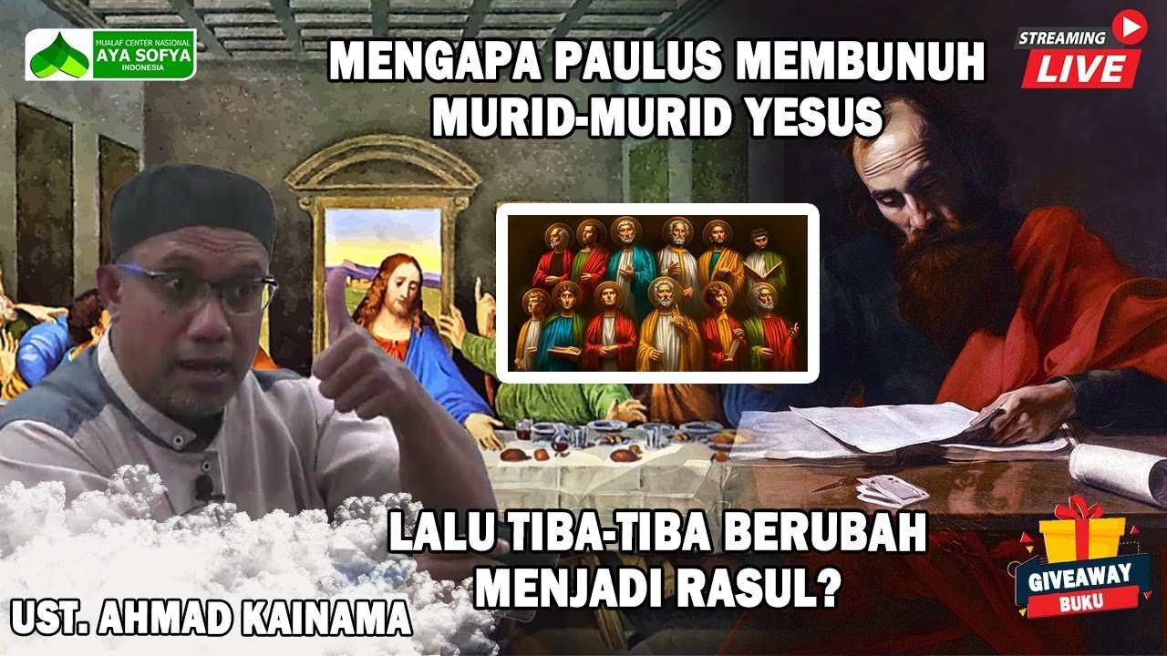 Mengapa Paulus Membunuh Murid-Murid Yesus - Lalu Tiba-Tiba Berubah Menjadi Rasul?